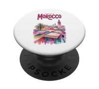 Regno del Marocco Regalo per Marocchino Marocco PopSockets PopGrip Adesivo