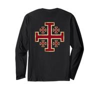 Regno di Gerusalemme: Croce Cristiana di Gerusalemme Maglia a Manica