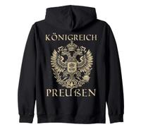 Regno di Prussia Stemma prussiano Il Vecchio Fritz Felpa con Cappuccio