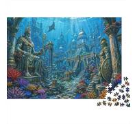 Regno sottomarino di Atlantide Puzzle 1000 Pezzi, Sfida Difficile