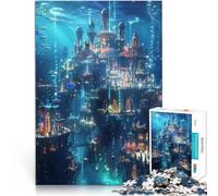 Regno sottomarino Oceania Puzzle 1000 pezzi per adolescenti Vacanza a casa: uccidere il tempo Ogni pezzo è unico - Gioco divertente e stimolante per tutta la famiglia 38x26cm