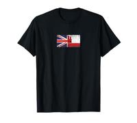 Regno Unito & Bandiere di Gibilterra - British Gibraltarian Maglietta