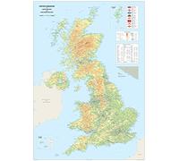 Regno Unito di gran Bretagna e Irlanda del Nord mappa - A0 Dimensioni 84.1 x 118.9 cm