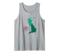 Regno Unito, Gran Bretagna, Irlanda del Nord T-Shirt Canotta