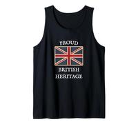 Regno Unito Orgoglioso Regno Unito Regno Unito Patrioti British Heritage Canotta