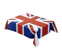 Regno Unito Tenchard | Regina Giubileo Union Jack Treasure Supplies per le feste | Stoviglie da tavolo riutilizzabili per decorazioni da tavola Regina scorte di anniversario per feste, poliestere U