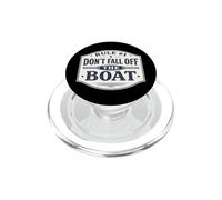 Regola #1 Non cadere dalla barca Divertente Crociera Vela Pesca PopSockets PopGrip per MagSafe