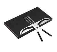 Regola del sopracciglio con 4 tipi di equilibrio a forma di sopracciglio per tutte le facce di colore nero (Arched Eyebrows)