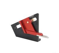 Regola della linea centrale in alluminio che supporta la produzione di tenoni da tavolo da 1/2 pollici con segni di graduazione chiari Base stabile e sistema di posizionamento regolabile