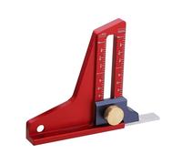 Regola di altezza di precisione con base altimetri per la lavorazione del legno Versatile Calibro di profondità di altezza in alluminio per altimetro in alluminio