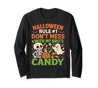 Regola di Halloween #1 Non scherzare con Le Caramelle di Mio Fratello Maglia a Manica