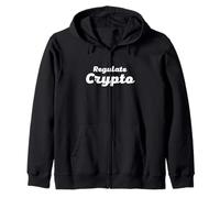 Regola i regolamenti sulle criptovalute delle Blockchain NFT Crypto Felpa con Cappuccio