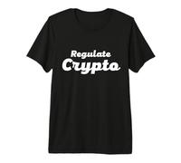 Regola i regolamenti sulle criptovalute delle Blockchain NFT Crypto Maglietta Premium