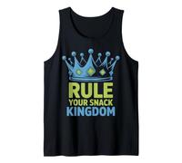 Regola Il Tuo Snack Kingdom Crown Design Canotta