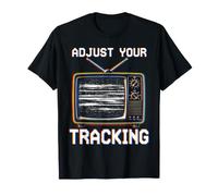 Regola Il Tuo Tracking Gen X VHS Retro Maglietta