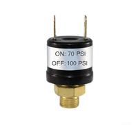 Regola in modo efficiente il tuo compressore d'aria con questa valvola di controllo della pressione NPT per opzioni a doppia tensione (70-100 psi)
