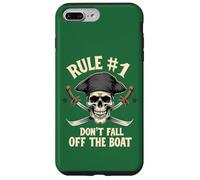 Regola n. 1 Non cadere dalla crociera in barca Pirate Party Custodia per iPhone 7 Plus/8 Plus