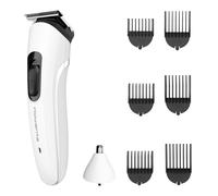 Regolabarba 8 in 1 con Lama Autoaffilante in Inox Bianco/Nero TN8934E0 Rowenta
