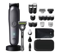 Braun Rasoio Elettrico Barba e Capelli Serie 9, Accessori AIO9540 Grigio