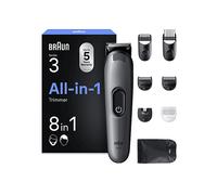 Braun AIO3540 Trimmer + Accessori Wet&Dry Colore Nero, Grigio