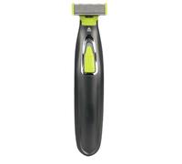 Regolabarba elettrico, ricaricabile tramite USB, silenzioso, con lama a doppio taglio, lavabile, strumento per la cura della barba da uomo, ideale per l'uso domestico e in via