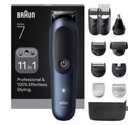Regolabarba Multifunzione Braun AIO7540 Senza Filo 120min Impermeabile 14 Impostazioni 11 Pettini Ricarica Rapida