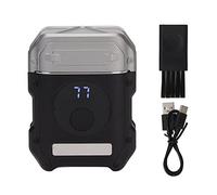 Regolabarba per uomo Tagliacapelli ricaricabile 500 mAh con testina magnetica galleggiante Display LCD IP6X impermeabile per viaggi a casa