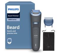 Regolabarba Philips serie 3000 - Lame autoaffilanti con punte arrotondate, 20 im
