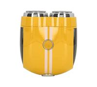 Regolabarba Piccolo, 10.300 Giri/min, Mini Rasoio Elettrico a Doppio Uso Wet & Dry, Rete Curva Impermeabile IPX7 Ricarica di Tipo C per Appuntamenti (YELLOW)