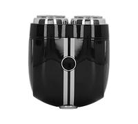 Regolabarba Piccolo, 10.300 Giri/min, Mini Rasoio Elettrico a Doppio Uso Wet & Dry, Rete Curva Impermeabile IPX7 Ricarica di Tipo C per Appuntamenti (BLACK)