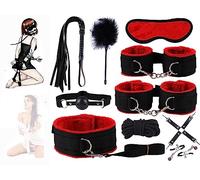 Regolabile 10 Pezzi Rosso Alla Moda Nylon Indoor Salto Corda Fitness Set, Esperienza Domestica Unica - D4