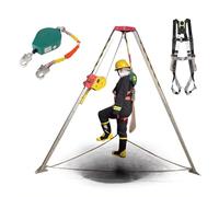 Regolabile 2,1 m Tr, 816,5 kg Capaci, Spazio Confinato Sollevamento & Sollevamento Equilibrio per Pozzi, Tunnel, Pipeline - Heavy-Du Opts Disponibile