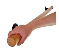 Regolabile 30 - 600 cm Sicurezza il per anziani/disabili, antiscivolo rotondo in pino, per interni bagno e scale, supporto sicuro per uso domestico e scolastico