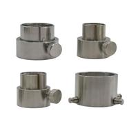 Regolabile 304 in acciaio inox orologio di fissaggio strumento di fissaggio orologio morsetto per riparazioni orologio sicuro 4PCS