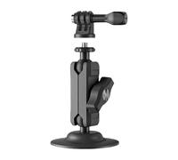 Regolabile 360 Gradi Staffa In Metallo Con Forte Adesivo Sistemi Di Montaggio Per Azioni Sportive Fotocamere Professionale Lega di Alluminio Vloggings Braccio Morsetto
