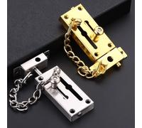 Regolabile Acciaio Inox Porta Catena Chiavistelli Lock per Casa Garage Magazzino