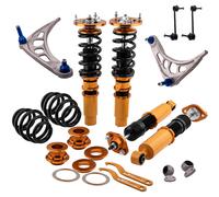 Regolabile Altezza Coilover + control arm Sospensioni Kit for BMW 3 E46 1998-05
