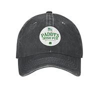 Regolabile Baseball Cappelli Paddy's Irish Pub Cappello Piatto Casuale Visiera Baseball per Campeggio Uomo Pesca