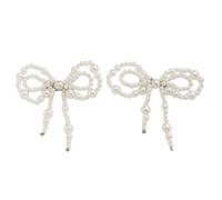 Regolabile Bow Caviglia Catena Pantaloni Staccabili Clip Dei Gioielli Decors Per Le Donne Degli Uomini Accessori di Modo Del Faux Perle
