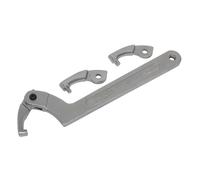 Regolabile C Chiave - Gancio & Pin Chiave Set 4pc 51-121mm - Sealey SMC2L Nuovo