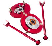 Regolabile Camber Control Arms + Front Camber Plate Top Mounts Kit For BMW E36