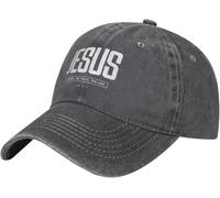 Regolabile Cappellino da Baseball Jesus The Way Truth Life John 14 6 Cappucci da Golf Moda Trucker Cappellino per Adulto Esterna Pesca