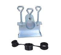 Regolabile Cortili Ombrello Morsetto Parasole Supporto per Balcone Ringhiera