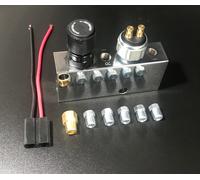 Regolabile Cromo Proporzionata Valvola & Builtin Distribuzione Di Blocco 3/8 "