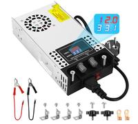 Regolabile DC 0-12V Alimentatore 50A 600W Trasformatore 230V AC a DC 0-12Volt convertitore 0-50A 600W Alimentatore con LED Display, per Pompa CCTV Telecamera di sicurezza Auto Stereo 3D Stampante