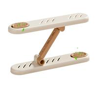 Regolabile Expandable Shoe Rack, Two Tier Sneaker Storage Organizer, Wide Length Shelf with Stackable Design, Durable Metal Frame Holder, Entryway Footwear Stand with Modern Style for Home Dorm