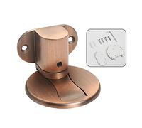 Regolabile Forte aspirazione magnetica for porta Aspirazione magnetica Fermaporta for collisione Fermaporta in lega di zinco con aspirazione a terra 1 pezzo(Bronze)