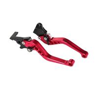 Regolabile Frenatura Leva Freno Moto 1 Paio 7/8" 22mm Freni Moto Frizione 125cc Pit Bike Frizione E Leve Accessori Moto Anteriori(Red)