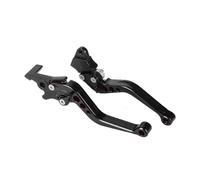 Regolabile Frenatura Leva Freno Moto 1 Paio 7/8" 22mm Freni Moto Frizione 125cc Pit Bike Frizione E Leve Accessori Moto Anteriori(Black)