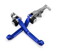 Regolabile Frenatura Per CRF250L 2012-2021 2020 2019 2018 Leve Freno Frizione Pivotanti Ricambi Per Moto Freni Corsa Maniglia Dirt Bike Per CRF 250L(A pair blue)